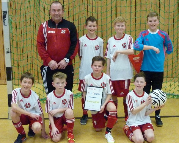E-Jugend der SG Orlen wird Kreishallenmeister 2014/2015
